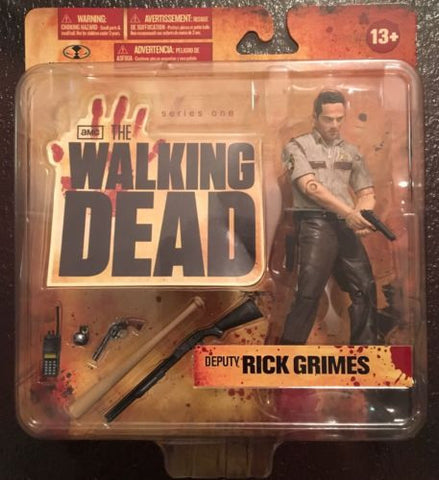 Deputy Rick Grimes McFarlane Toys Walking Dead TV Figure Series One 1