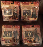 THE WALKING DEAD SERIES 1 Set (4)  MCFARLANE ACTION FIGURES COMPLETE