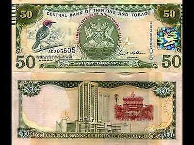Trinidad and Tobago, 50 dollars, 2006 (2012), P-NEW, UNC > Commemorative.