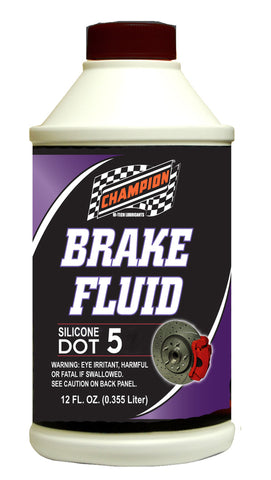 CHAMPION SILICONE DOT 5  BRAKE FLUID