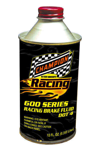 Champion 600 Series Racing Brake Fluid DOT 4 Champion 600 Series Racing Brake Fluid DOT 4