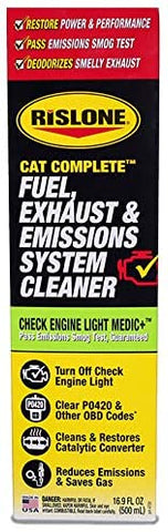 Rislone 4720 Fuel, Exhaust & Emissions System Cleaner (Authorized Dealer)