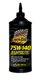 Champion Brands - Racing Full Synthetic 75W-140 Gear Lubricant, 1x1 Qt.