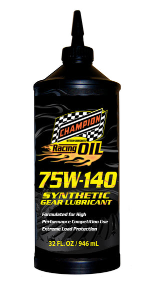 Champion Brands - Racing Full Synthetic 75W-140 Gear Lubricant, 1x1 Qt Lime Miami Champion Brands - Racing Full Synthetic 75W-140 Gear Lubricant, 1x1 Qt Lime Miami