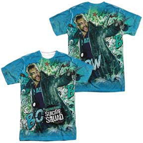 Suicide Squad BOOMERANG PSYCHEDELIC CARTOON MENS SUBLIMATED TEE