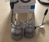 QMPC Performance LED Replacement C6 Headlight bulbs 60000 Hour HID lighting.