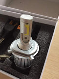 QMPC Performance LED Replacement C6 Headlight bulbs 60000 Hour HID lighting.