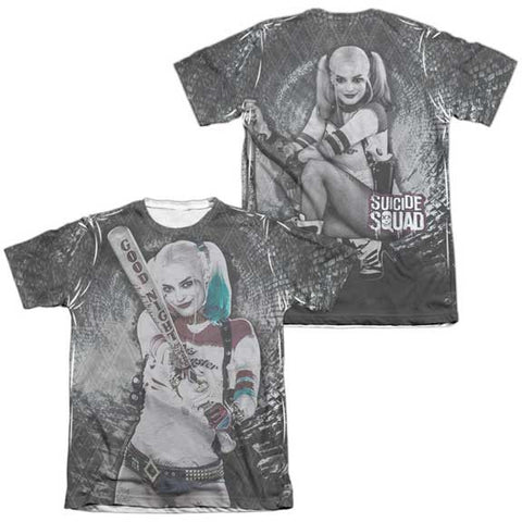 Suicide Squad Tunnel Vision (Front Back Print) Sublimation Shirt