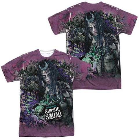 Suicide Squad ENCHANTRESS PSYCHEDELIC CARTOON MENS SUBLIMATED TEE