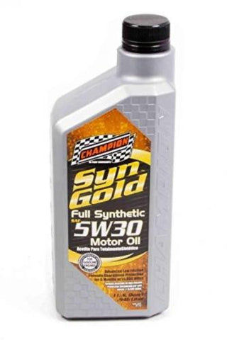 Champion Brands 4431H Full Synthetic 5W-30 Motor Vehicle Oil Case of 6Qts