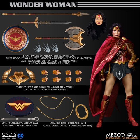 Mezco ONE:12 COLLECTIVE Wonder Woman DC Universe