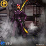 Mezco ONE:12 COLLECTIVE Catwoman Purple Suit Exclusive Action Figure