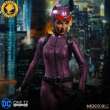 Mezco ONE:12 COLLECTIVE Catwoman Purple Suit Exclusive Action Figure