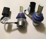 QMPC Performance LED Replacement C6 Headlight bulbs 60000 Hour HID lighting.