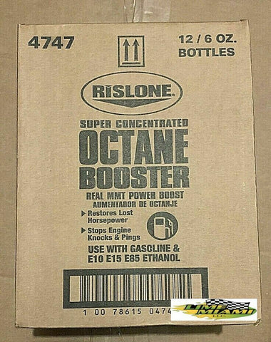 Rislone 4747 Super Concentrated Case of 12 Octane Booster 6oz